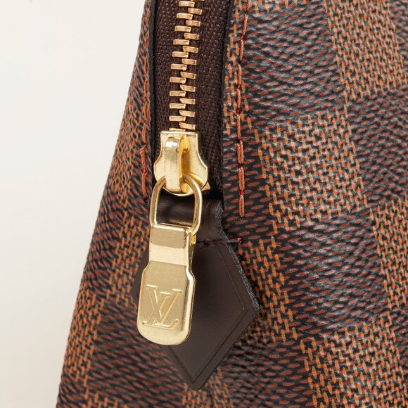 Louis Vuitton Brown Damier Ebene Cosmetic Pouch N47516 - Picture 7 of 11